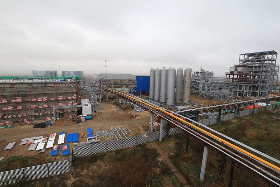 Таймлапс съемка строительства производства