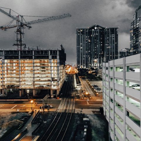 Таймлапс строительства