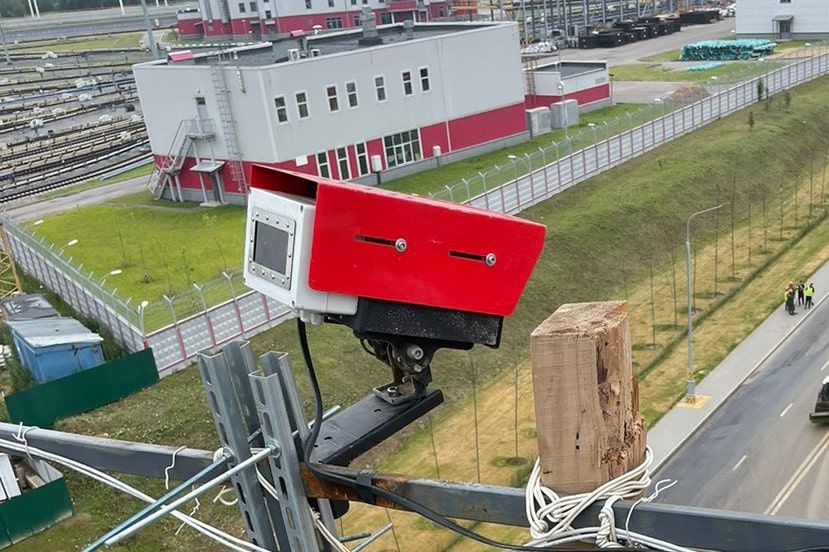 Таймлапс камера на стройке