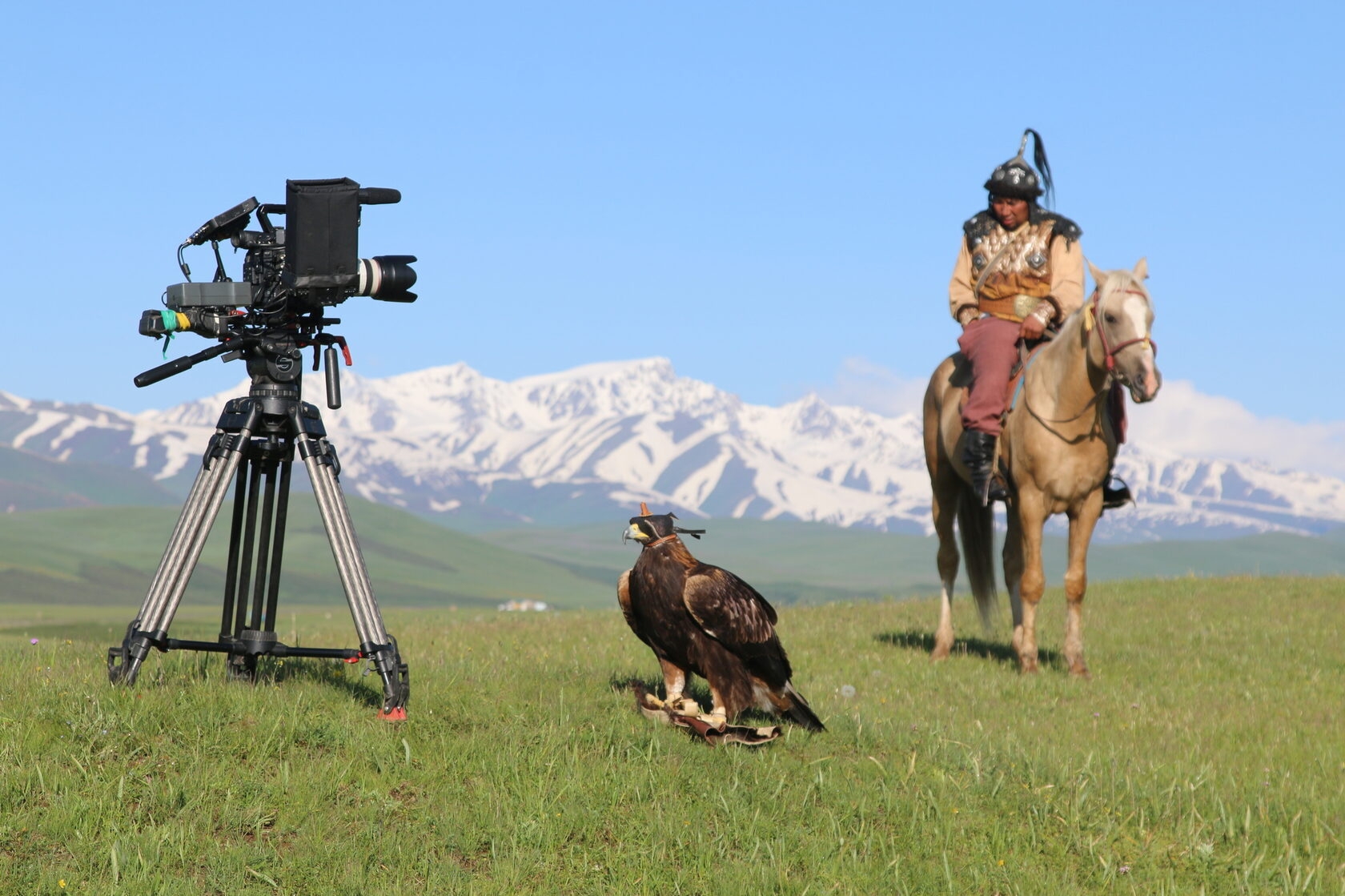 Камера снимает авторские ролики