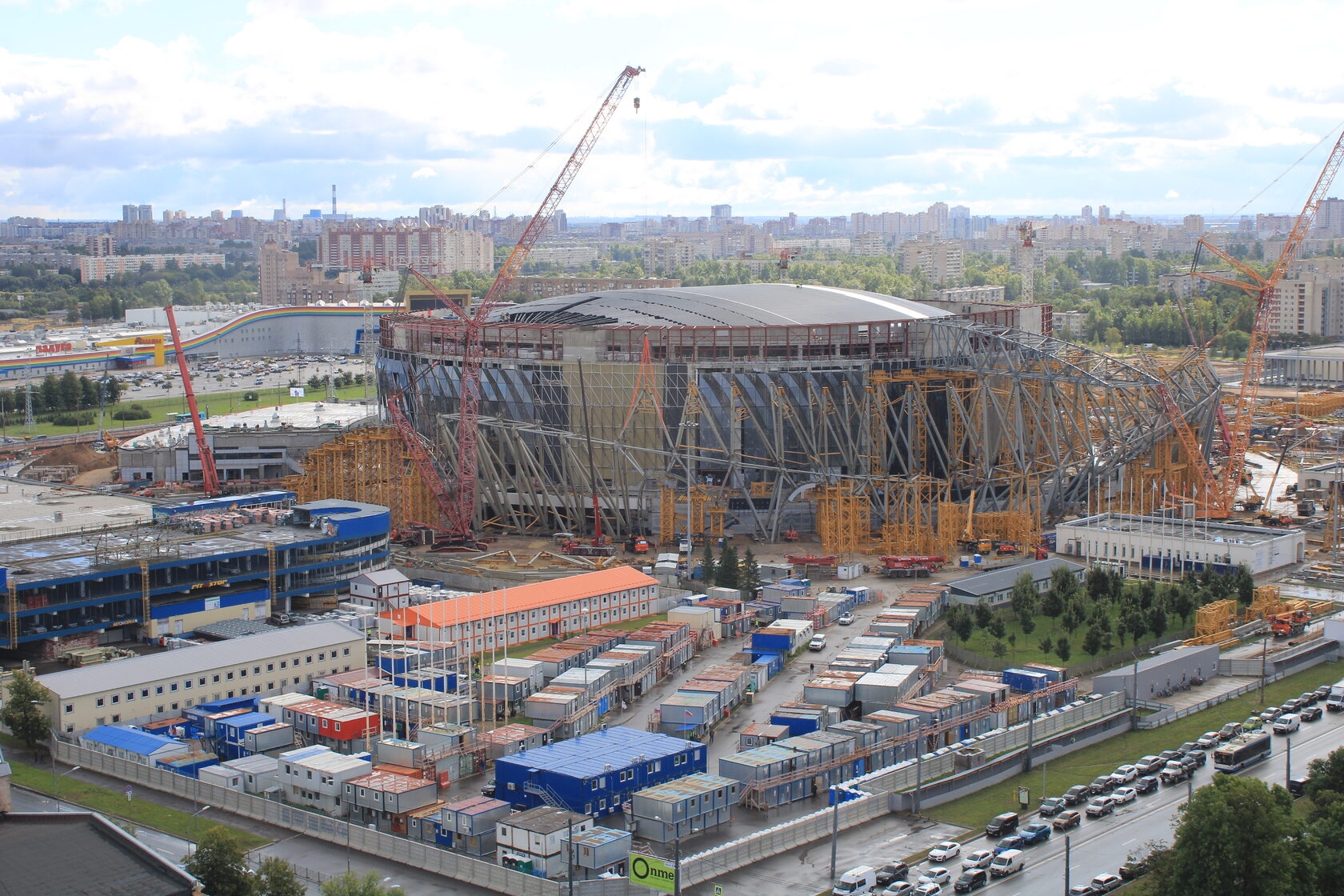 Строительство "СКА АРЕНЫ" в Санкт-Петербурге