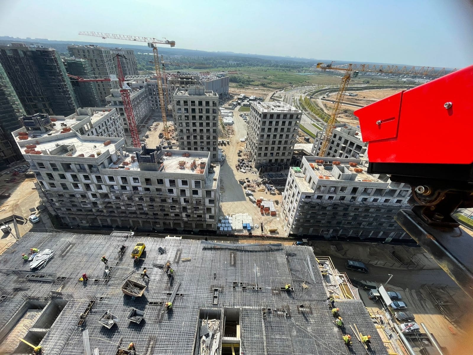 Таймлапс строительства жилого дома