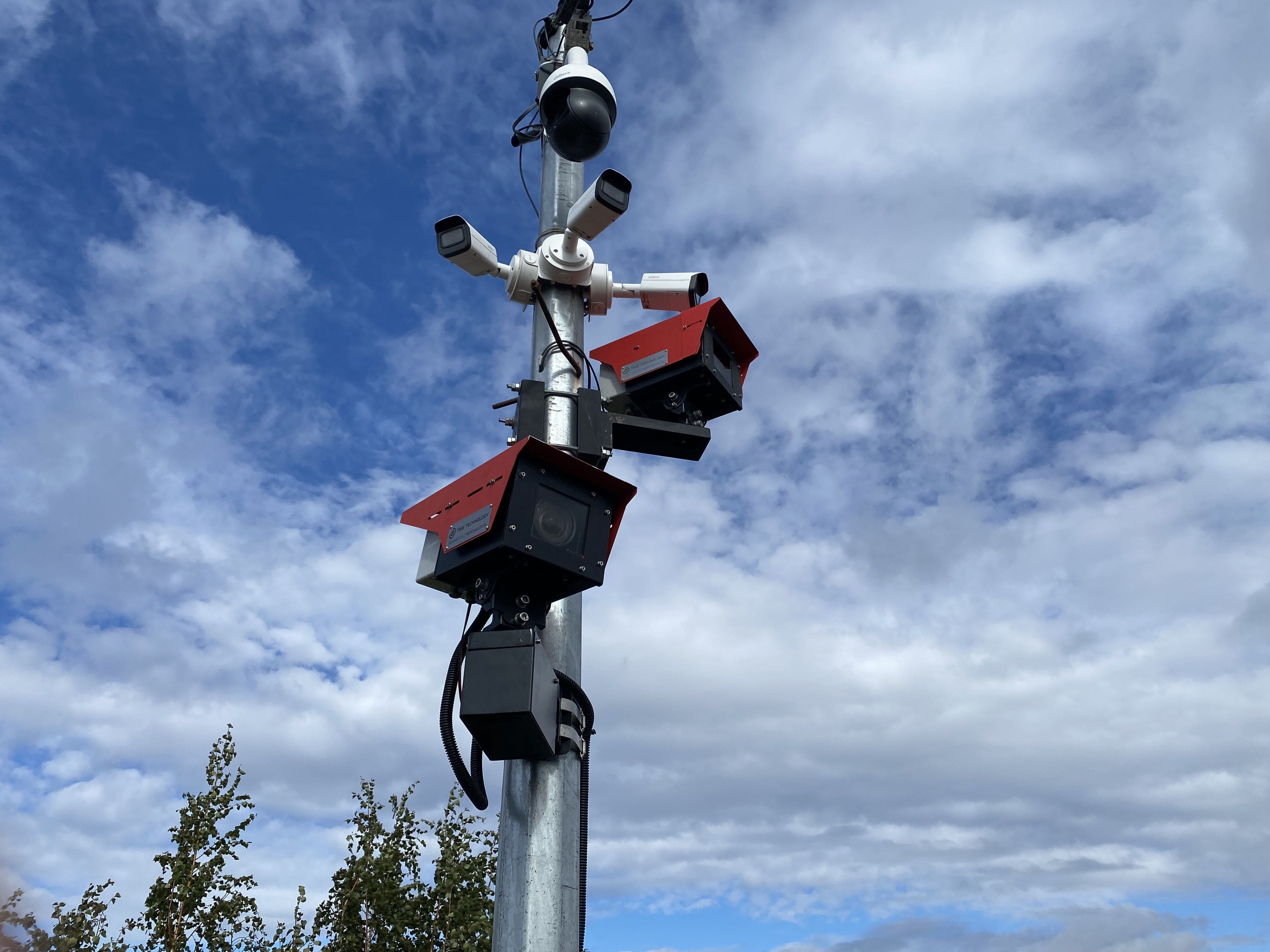 Таймлапс камеры на строительстве новостройки