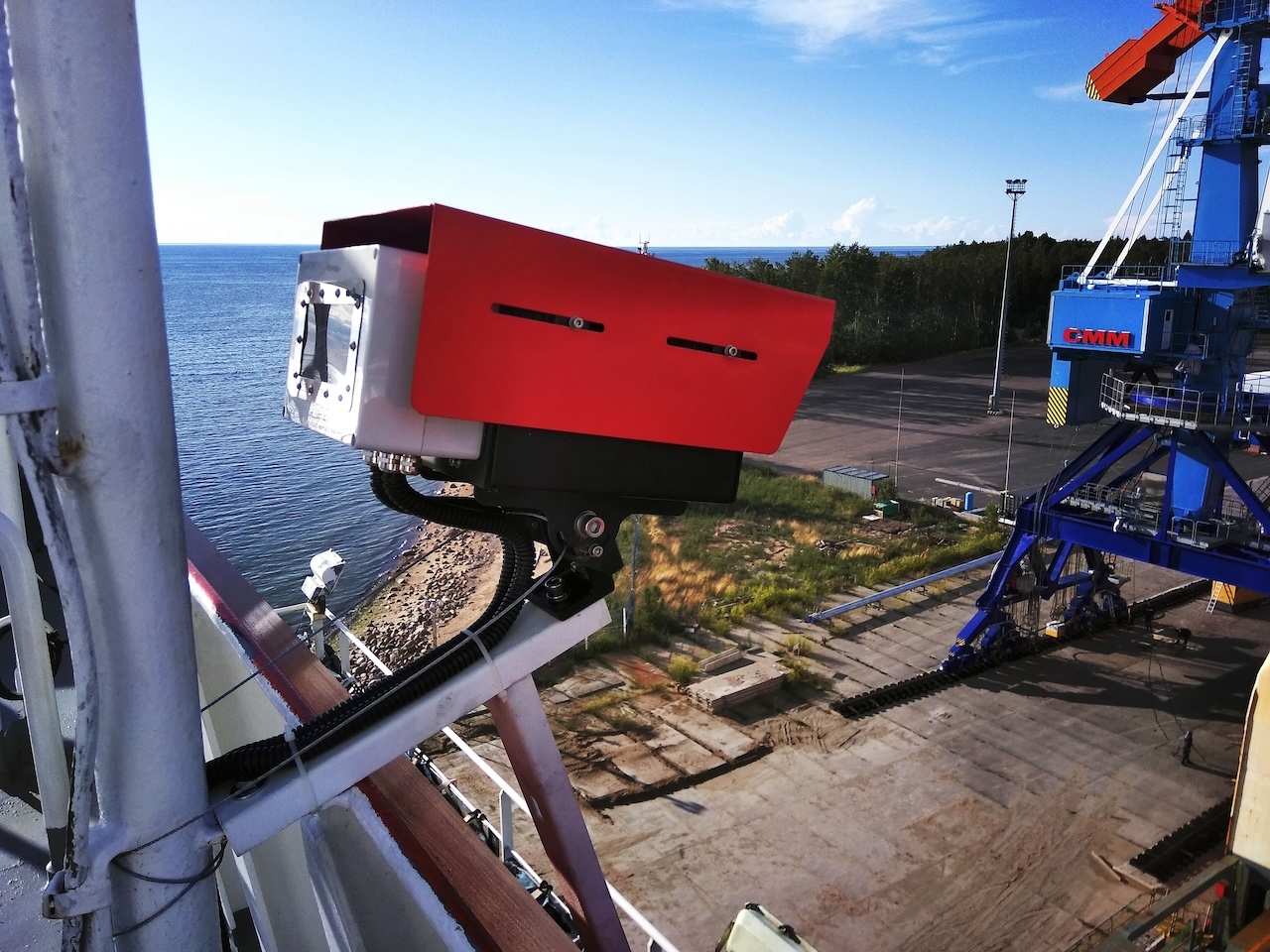 Таймлапс монтажа металлоконструкции